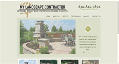 Desktop Screenshot of mylandscapecontractor.com